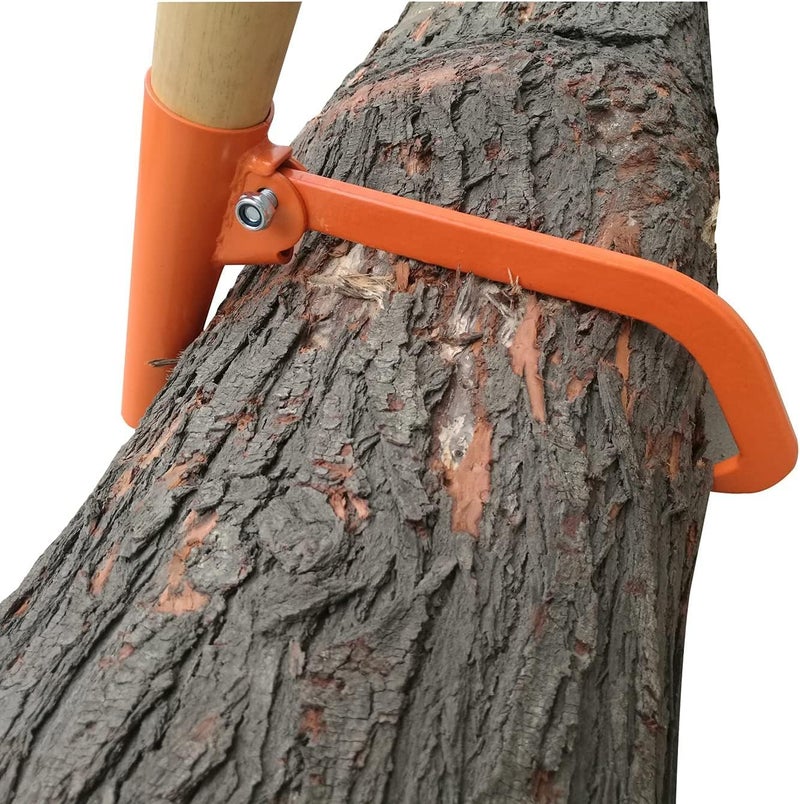 OAOLOWF Cant Hook - 58" Heavy Logging Tool Log Roller Tool Hard Wood Handle - Retractable 16 Inch Opening Felling Log Roller Tool - Image 3